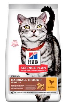 Hill &#39;Feline Dry Adult &quot;HBC for indoor cats&quot; Chicken