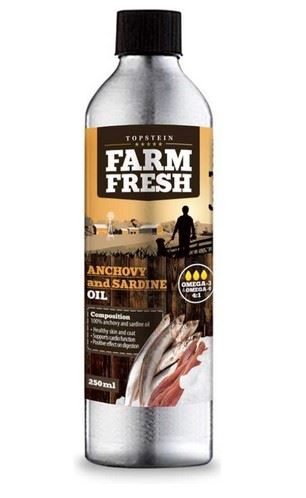 Farm Fresh Anchovy & sardine oil Olej z ANCOVA. a Sard. 500ml