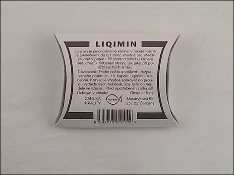Liquimin krmivo tekuté pre poter 15ml