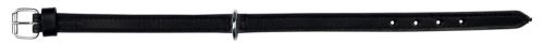 Obojok ACTIVE kožený (L) 48-55 cm / 40 mm čierny