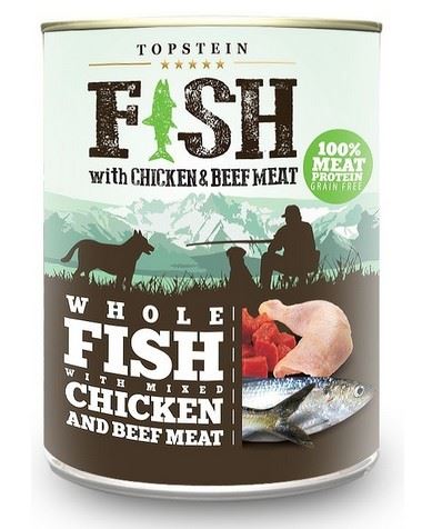 Topstein Fish with Chicken & Beef Meat