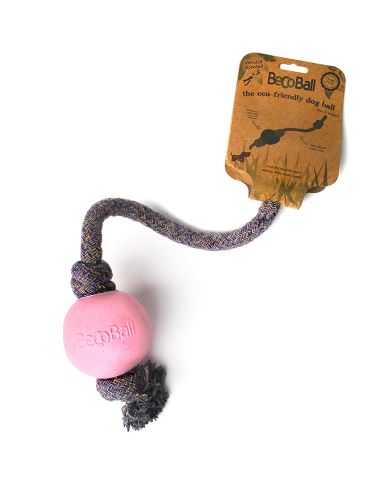BecoBall lano EKO-ružová