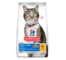 Hill &#39;Feline Dry Adult Oral Care Chicken