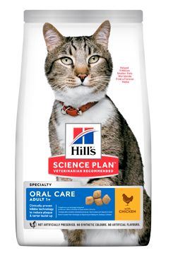 Hill &#39;Feline Dry Adult Oral Care Chicken