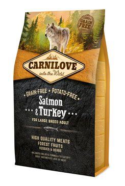 Carnilove Dog Salmon &amp; Turkey for LB Adult 4kg