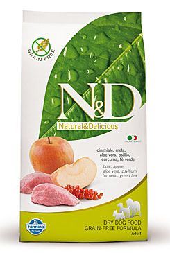 N & D Grain Free DOG Adult Boar & Apple