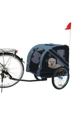 Vozík prívesný za bicykel pre psa 125x95x72cm KARLIE