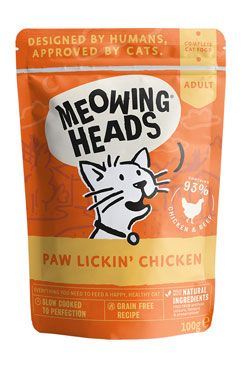 MEOWING HEADS Paw Lickin 'Chicken