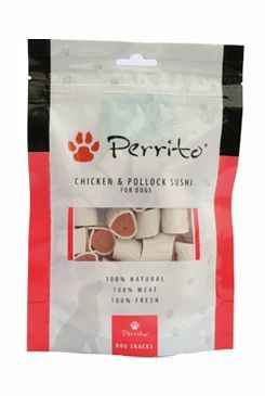 Perrito Chicken & Pollock Sushi pre psa 100g