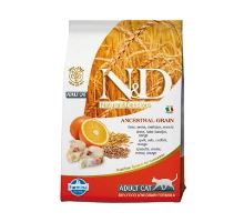 N & D Low Grain CAT Adult Codfish & Orange