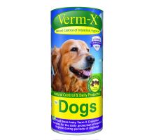 Verma-X Prírodné granule proti črevným parazitom pre psov 100g