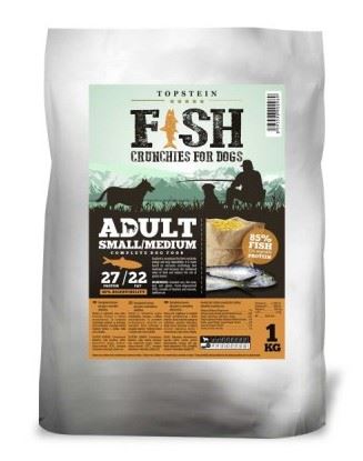 Topstein Fish crunchies Adult Small / Medium 1kg