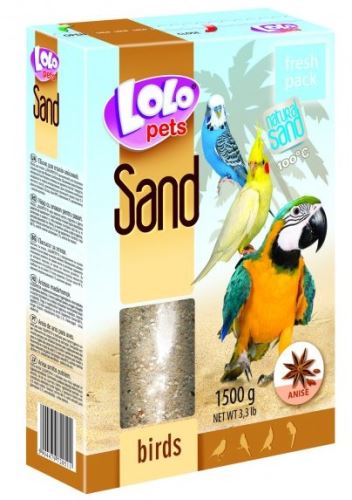 Lolopets anízový piesok pre vtáky 1500 g