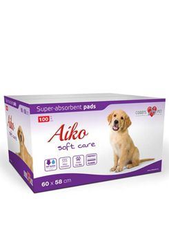 Podložka absorb. pre psov Aiko Soft Care 60x58cm 100ks