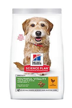 Hill &#39;Canine Dry SP mature Adult7 + YoutVital S Chick