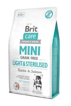 Brit Care Dog Mini Grain Free Light &amp; Sterilised