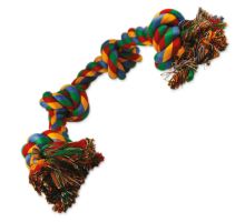 Uzol DOG FANTASY bavlnený farebný 4 knôty 60 cm
