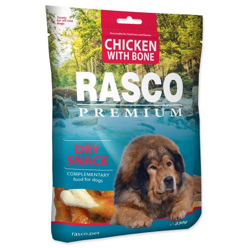 RASCO Premium kosti obalené kuracím mäsom