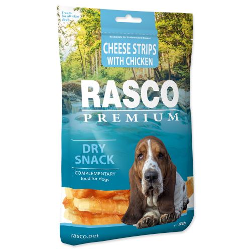 RASCO Premium prúžky syra obalené kuracím mäsom
