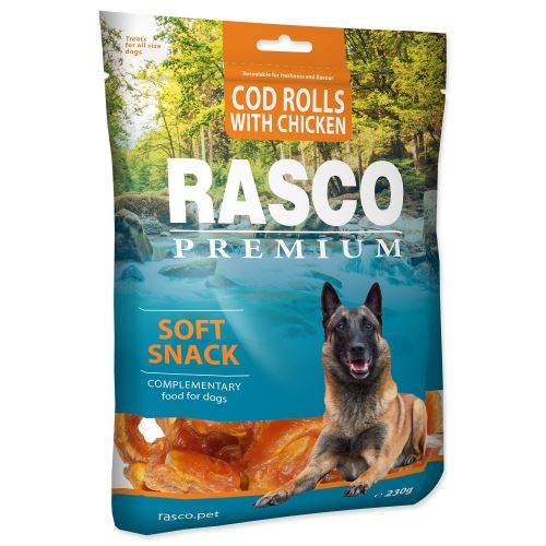 RASCO Premium tresčiu rolky obalené kuracím mäsom