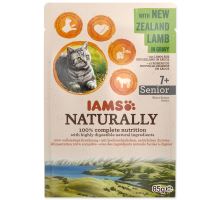 IAMS Cat Naturally Senior with New Zealand Lamb in Gravy 85g