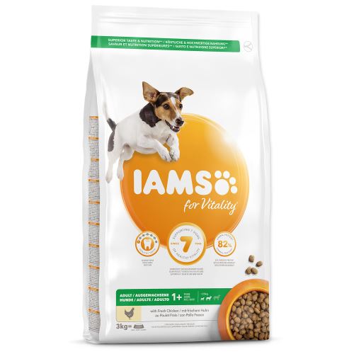 IAMS Dog Adult Small &amp; Medium Chicken 3kg