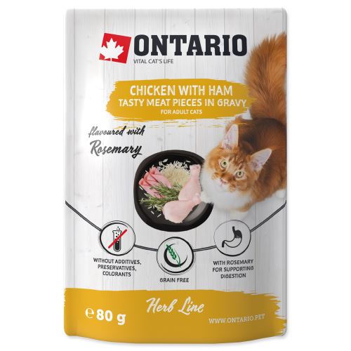 Ontario Herb - Chicken with Ham,Rice and Rosemary 80g