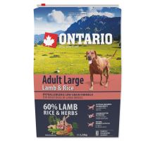 ONTARIO Dog Adult Large Lamb &amp; Rice &amp; Turkey