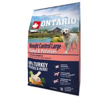 ONTARIO Dog Large Weight Control Turkey &amp; Potatoes &amp; Herbs