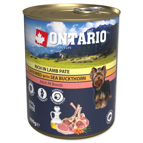ONTARIO Rich In Lamb Pate Flavoured with Sea buckthorn