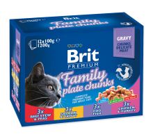 BRIT Premium Cat Family Plate 1200g