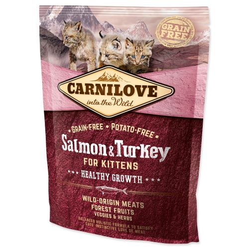 CARNILOVE Salmon and Turkey kittens Healthy Growth