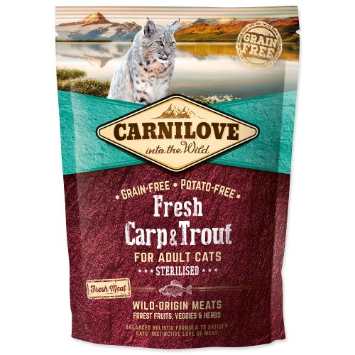 CARNILOVE Fresh Carp &amp; Trout Sterilised for Adult cats