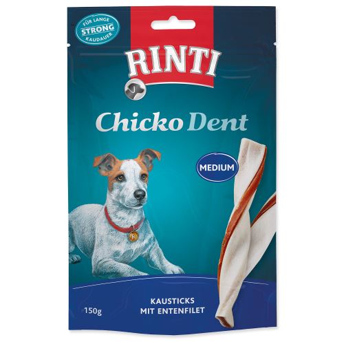 Pochúťka RINTI Extra Chick Dent Medium kačka 150g