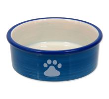 MAGIC CAT keramická miska mačacia labka modrá 12,5 cm 1ks