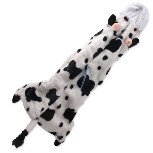 DOG FANTASY Skinneeez návlek na fľašu krava 60 cm 1ks