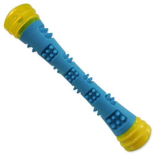 DF Kouzelná hůlka svítící, pískací modro-žlutá 6x6x32cm