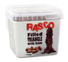 RASCO Dog plnené trojuholníčky so šunkou 750g