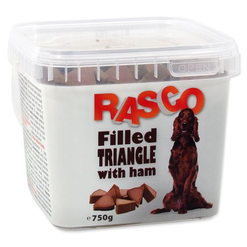RASCO Dog plnené trojuholníčky so šunkou 750g