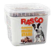RASCO Dog mini hviezdičky kalciové 600g